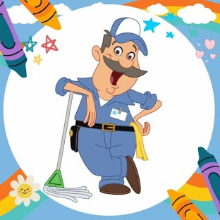 Coloring Book: Janitor Offline
